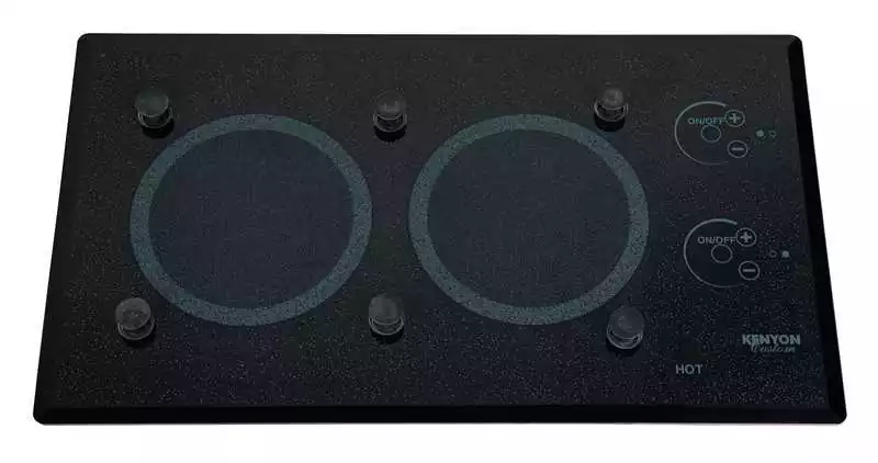 Table de cuisson vitrocéramique 2 feux tactile 110V encastrable