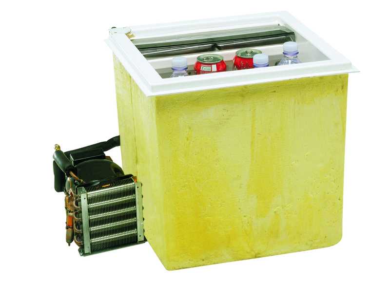 Réfrigérateur à coffres encastrés 40L C40L 12/24V avec groupe de froid séparé