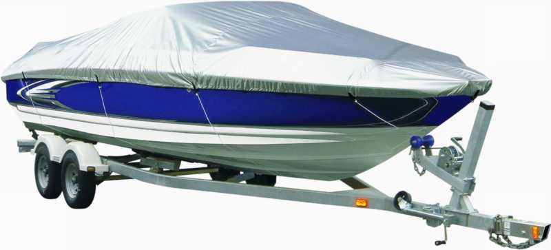 Housse pour bateau de 3 à 3,85m renforcée Largeur 1,60m polyester 150D