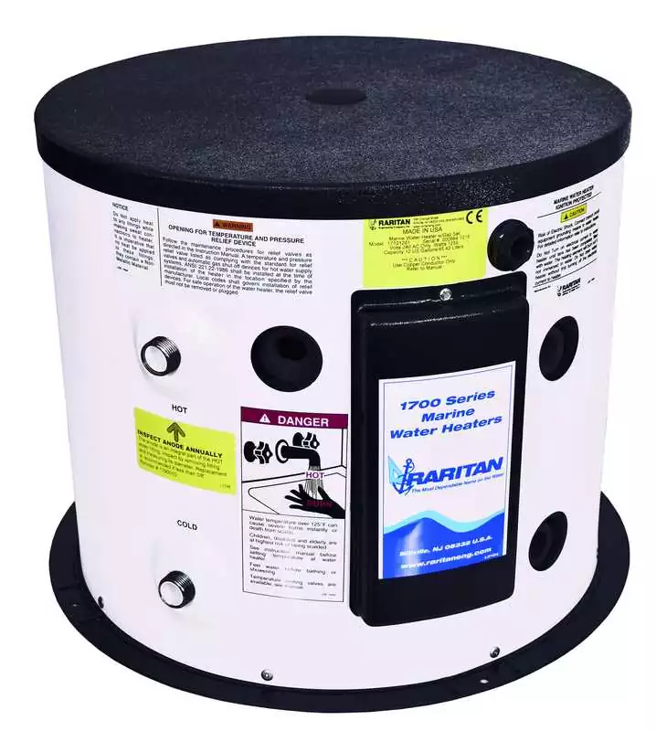 Chauffe eau 220V 75L 1250W avec échangeur moteur Diam 476mm Haut 606mm