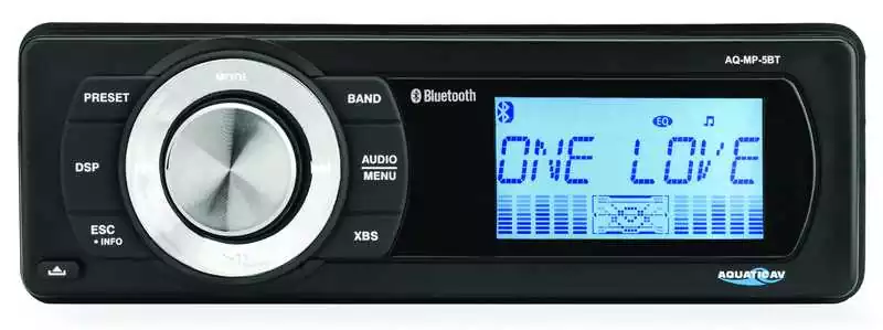 Poste audio 288W 4x72W média player Bluetooth écran bleu MP3 iPod iPhone