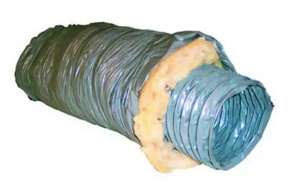 Gaine de ventilation isolée diamètre 127mm longueur 6m 5X25'