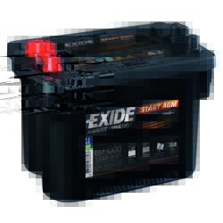 Batterie Exide START AGM 12V 100A dimensions 330 X 173 X 240 mm
