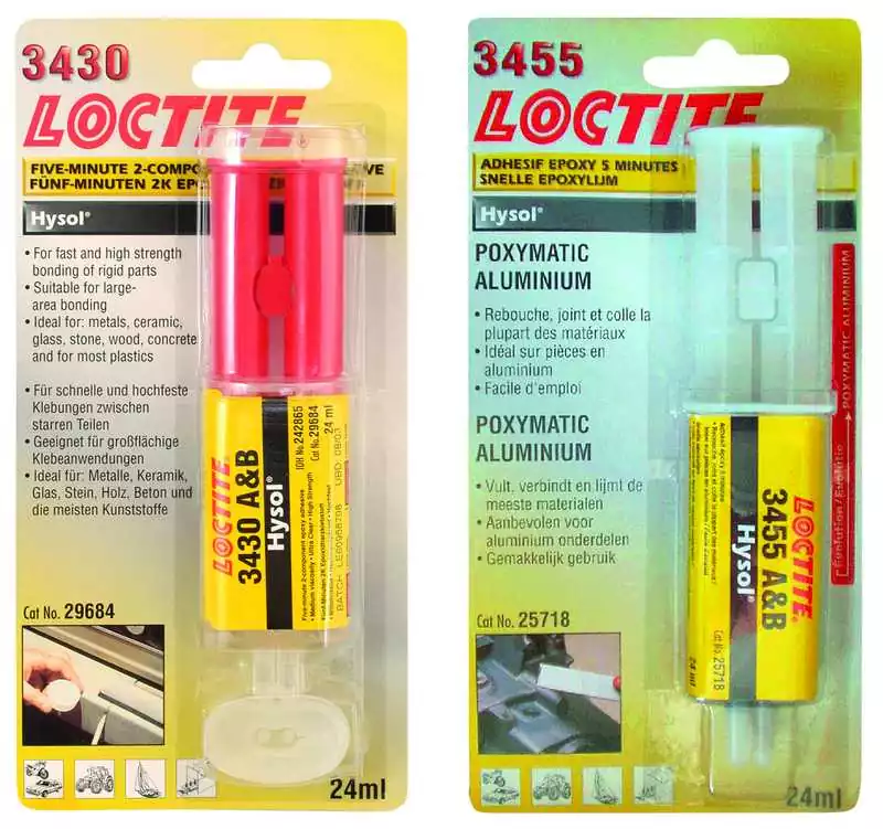 Colle époxy rapide Loctite 3430 24ml durcissement 10mn