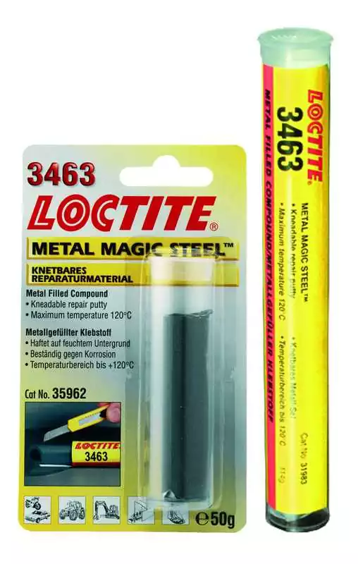 Bâtonnet Epoxy modelable Loctite 3463 Metal Magic 50Gr
