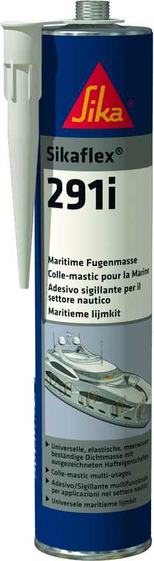 SIKAFLEX® 291i Mastic colle à usage polyvalent noir 300ml