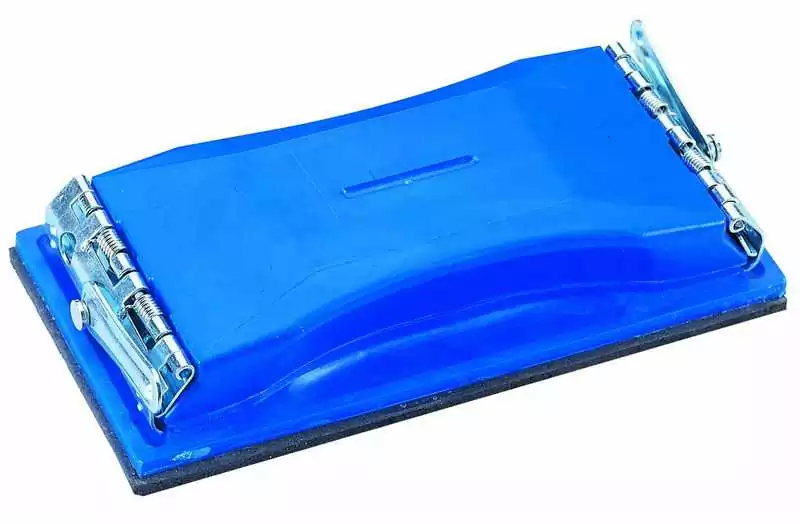 Cale à poncer à pinces en plastique semelle caoutchouc 210X100mm