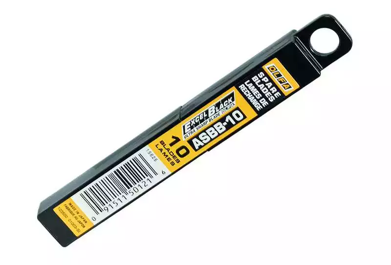 Lames cutter 18mm bricolage boite de 10 lames