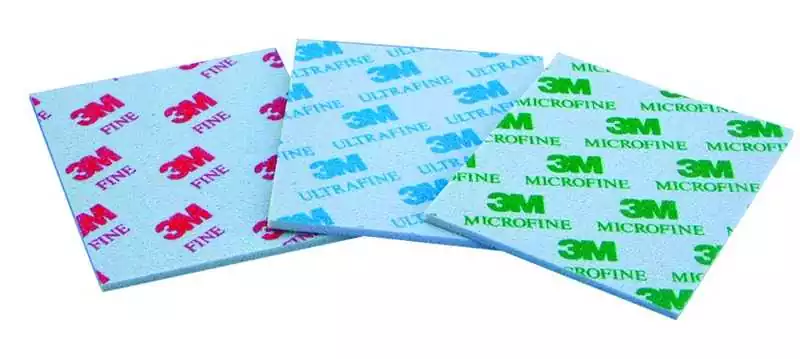 20 Eponges Scotch-Brite Moyen 3808 P120/150 140x115x5mm