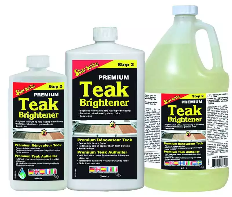 Rénovateur Teck 946ML ravive le teck et autre bois précieux