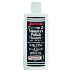 Polish pour chrome et inox 237ML anti corrosion décoloration et taches