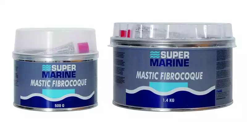 Mastic polyester 200grs armé de fibres de verre Ponçable