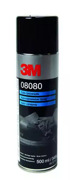 Colle Aérosol Universelle 3M 500ml collage des garnitures intérieure
