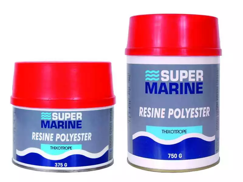Résine polyester 750grs orthophtalique pré-accélérée et thixotropée