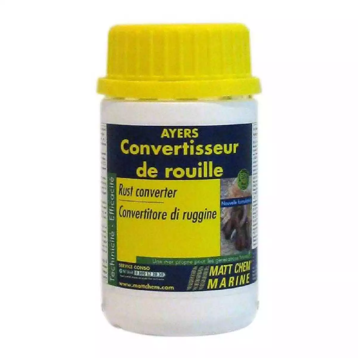 Ayers convertisseur rouille 125ml Desoxydant neutralisant de rouille