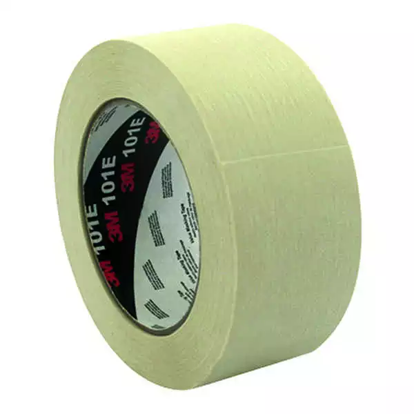 Ruban 3M masquage papier crépé 24 mm x 50 m Beige clair jusqu'à 60 degrés