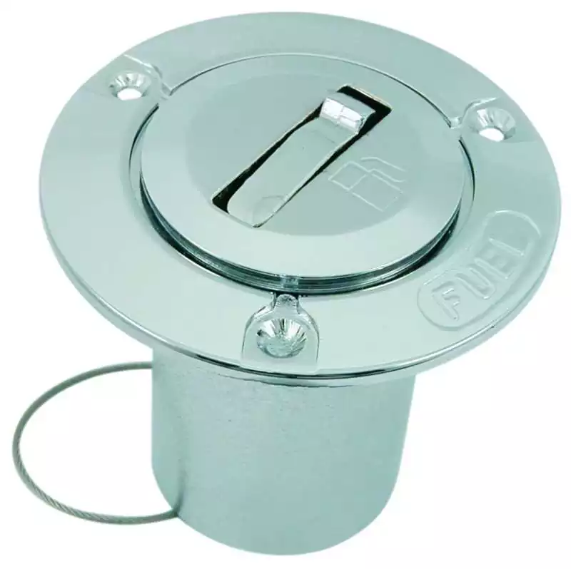 Nables à gazoil laiton chromé diamètre 50mm Longueur 72mm