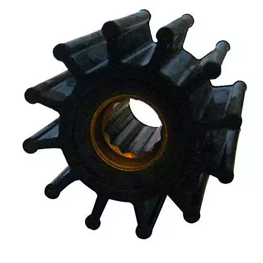 Turbine néoprene 3.110-4 110HE 4.110L 4.150HE 4.180 16mm axe à cannelures 10 pales diamètre 57mm