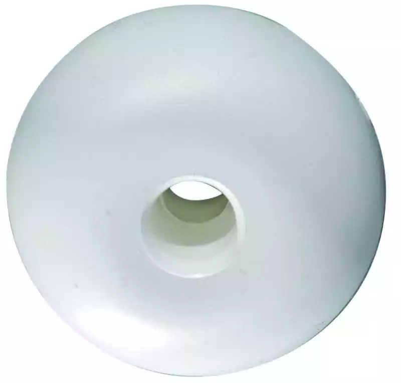 Flotteur pour filet de peche diamètre 75mm couleur blanche