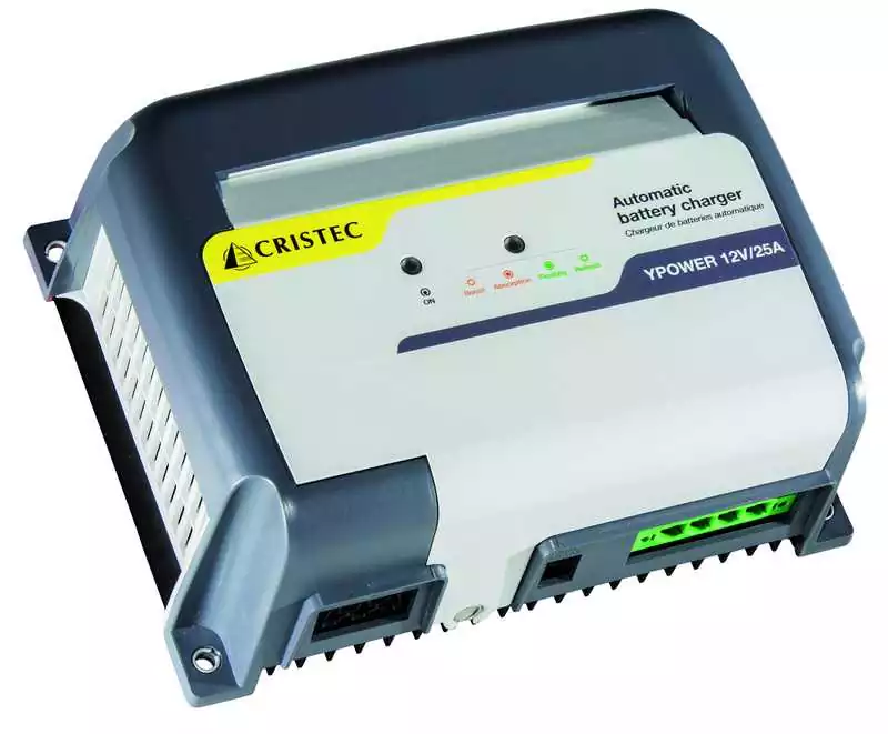 Chargeur de batteries YPOWER 24V 20A 3 sorties 289 x 195 x 106 mm