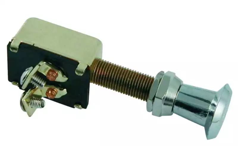 Tirette à 2 plots Interrupteur 20A 12V à 2 bornes diamètre 9.5 x 30mm