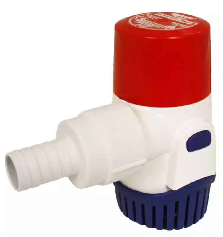 Pompe de cale immergeable Rule 800 12V débit 50 L/min 12V embout 19 mm