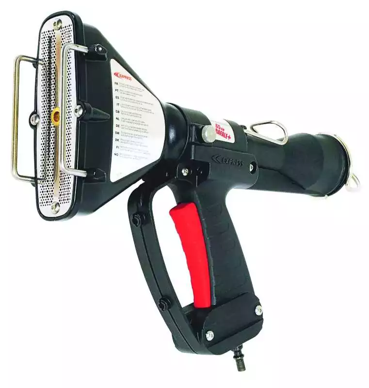 Pistolet de rétraction chauffant pour films thermo-rétractables