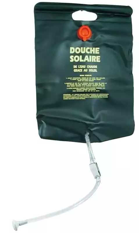 Douche Solaire souple 20 litres pour 4 douches