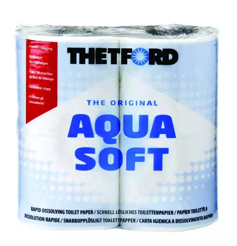 Papier wc Aqua Soft 4 rouleaux