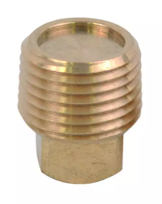 Bouchon de remplacement dalot laiton diamètre 1/2 pouces la paire