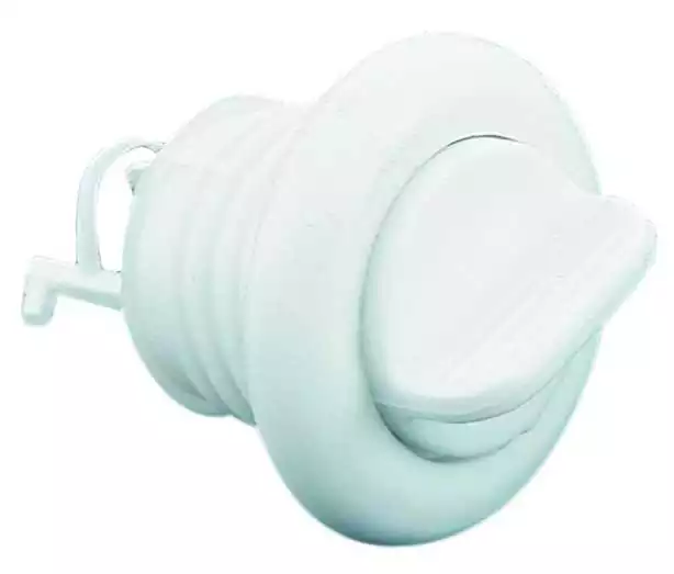 Nable avec bouchon diamètre 27mm Longueur 25mm 90mm nylon blanc