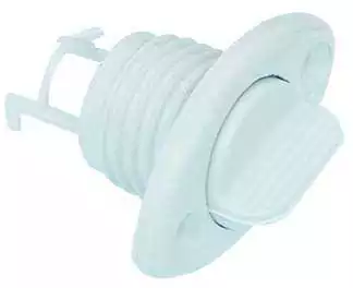 Nable avec bouchon diamètre 25mm Longueur 25mm blanc