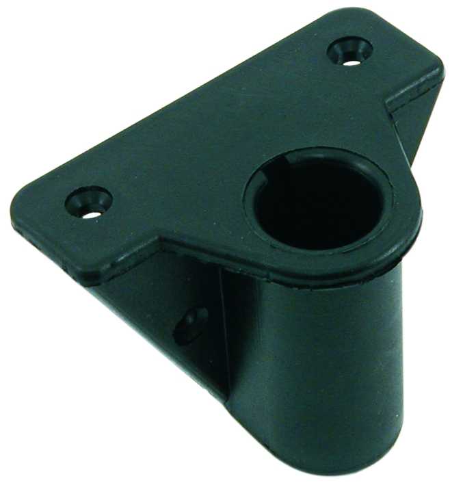 Supports de dame de nage Nylon noir diamètre 18mm Vendu par 2