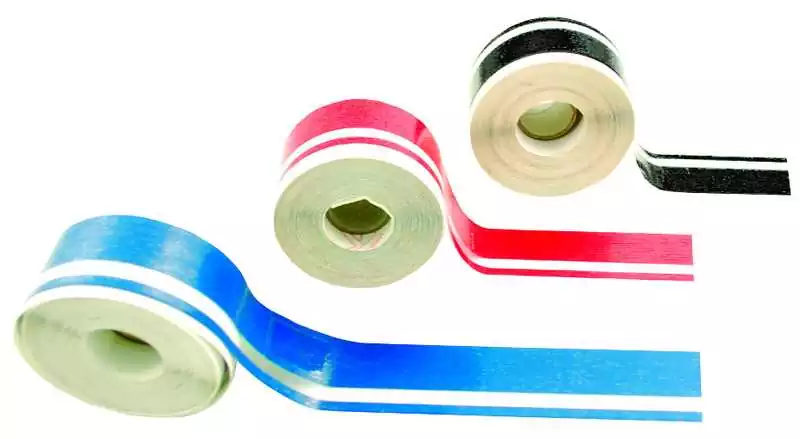 Bande décorative Bleue Longueur 10m Largeur 33mm