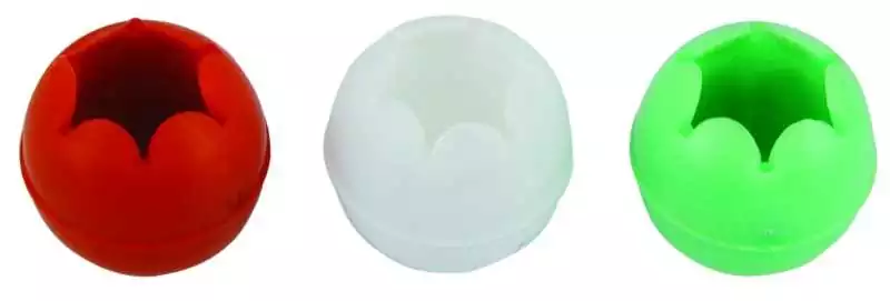 Boule de ferlette blanche diamètre 26mm