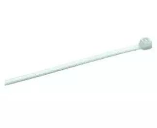 100 Colliers de câblage 3,6 x 150mm Blanc Attache rapide