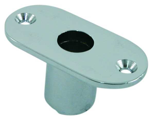 Support dame de nage 58mm laiton chromé Longueur 55mm diamètre 14mm