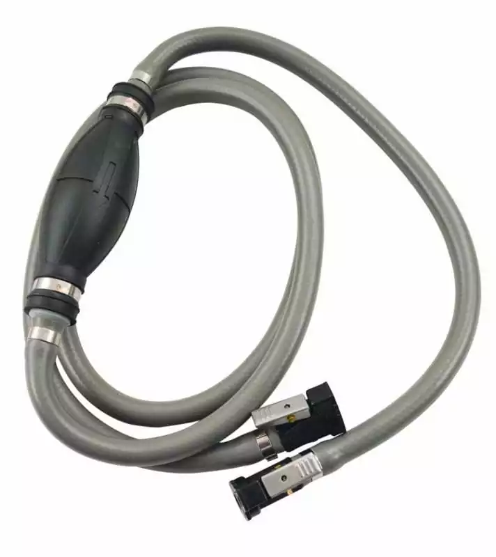 Tuyau à carburant avec poire entrée-sortie 10mm Mercury 98 et après