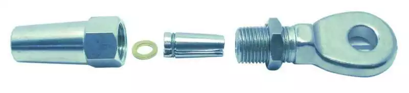 Embout à oeil à sertir rapide diamètre 4mm inox A4