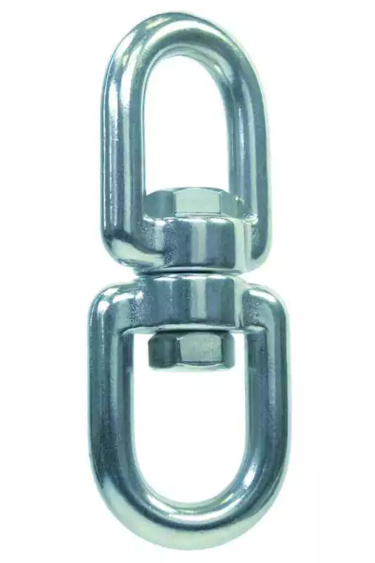 Emerillon oeil oeil diamètre 6mm Longueur 65mm inox 316