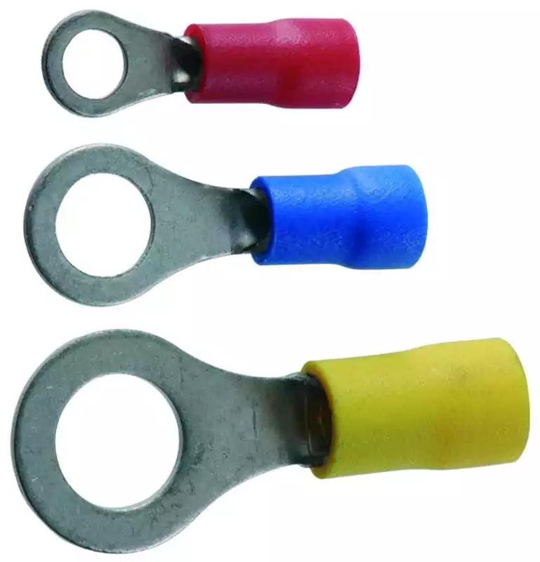 10 Cosses à oeil 4 rouge 4mm 4 bleu 6mm 2 jaune 8mm 