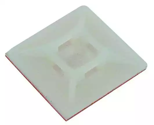 10 Fixations attache rapide largeur jusqu'à 4,8mm dimension 28 x 28mm