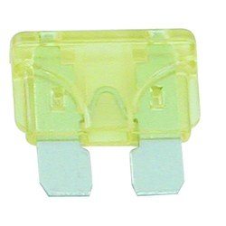 10 Fusibles enfichables 20A x 5 et 30A x 5 Clips zinc 6,35 mm