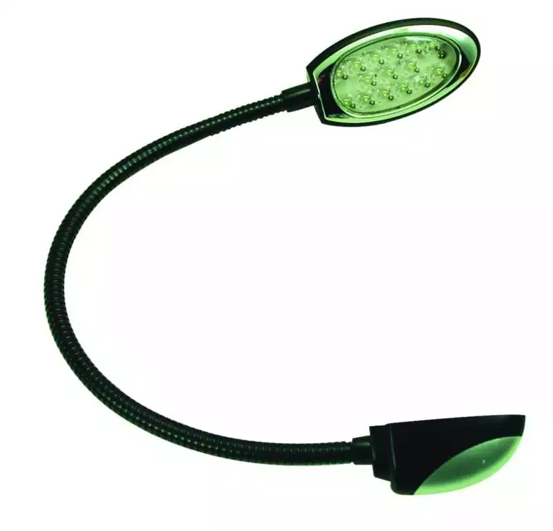 Lampe de table à carte 12 LED 12V Tête pivotante à 360 degrés