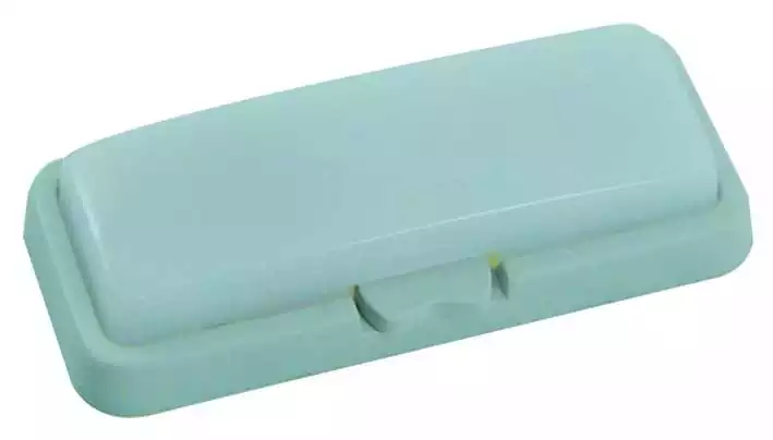Plafonnier ABS blanc rectangulaire 5W Longueur 120mm Largeur 60mm