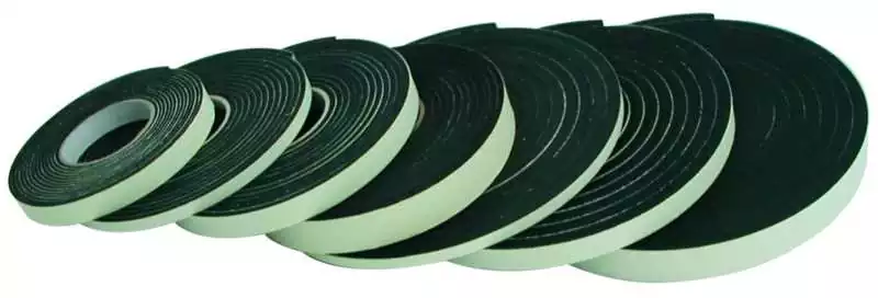 5M Joint mousse isolant adhésif noir 19mm épaisseur 3mm Longueur 5m