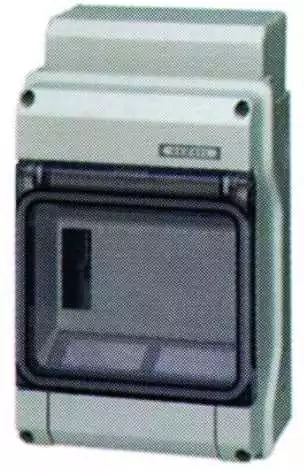 Coffret électrique 230V étanche IP65 6 modules 200x146x111mm
