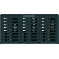 Tableau CC 24 interrupteurs à disjoncteurs Toggle
