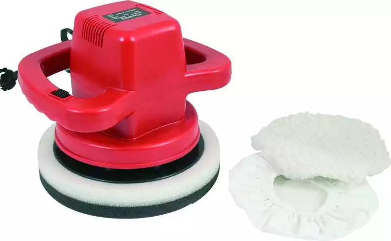 Lustreuse orbitale 230V 3000tr/mn avec 2 bonnets diamètre 23,5mm 3000tr/min