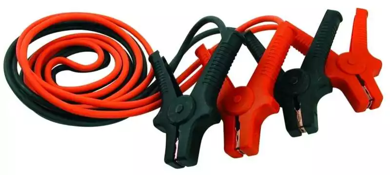 2 Câbles de démarrage 16mm2 220A Longueur 3m